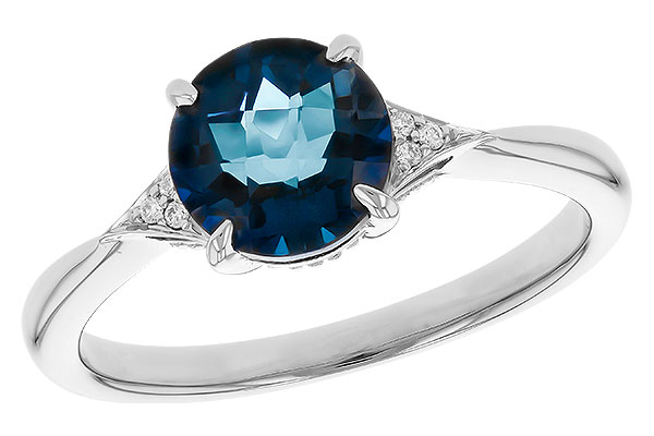L328-59667: LDS RG 1.60 LONDON BLUE TOPAZ 1.62 TGW (7MM RD)