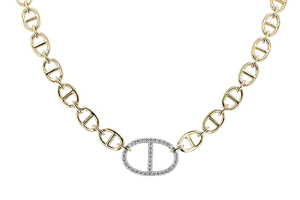 L328-63303: NECKLACE .65 TW (17")