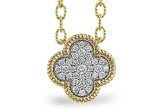 L328-63321: NECKLACE .32 TW (18")