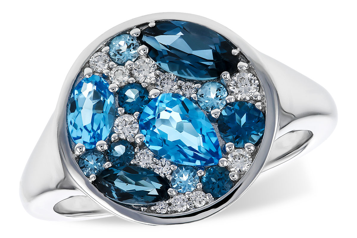 L329-49667: LDS RG 1.80 TW BLUE TOPAZ 1.96 TGW