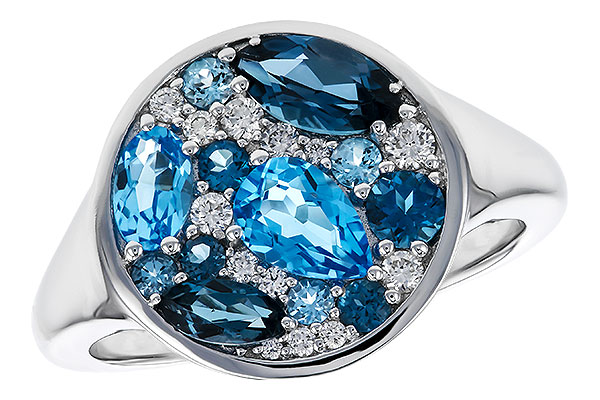 L329-49667: LDS RG 1.80 TW BLUE TOPAZ 1.96 TGW