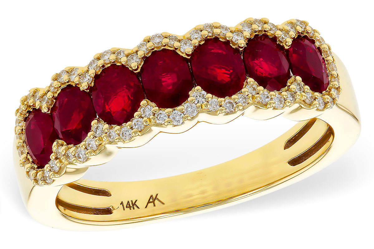 L329-53285: LDS WED RG 1.40 TW RUBY 1.57 TGW
