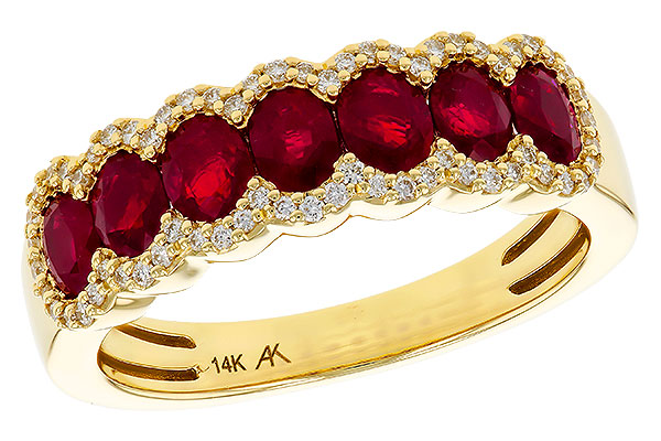 L329-53285: LDS WED RG 1.40 TW RUBY 1.57 TGW