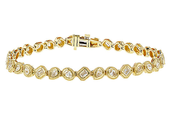 L329-53340: BRACELET 2.15 TW FANCY CUT DIAMONDS