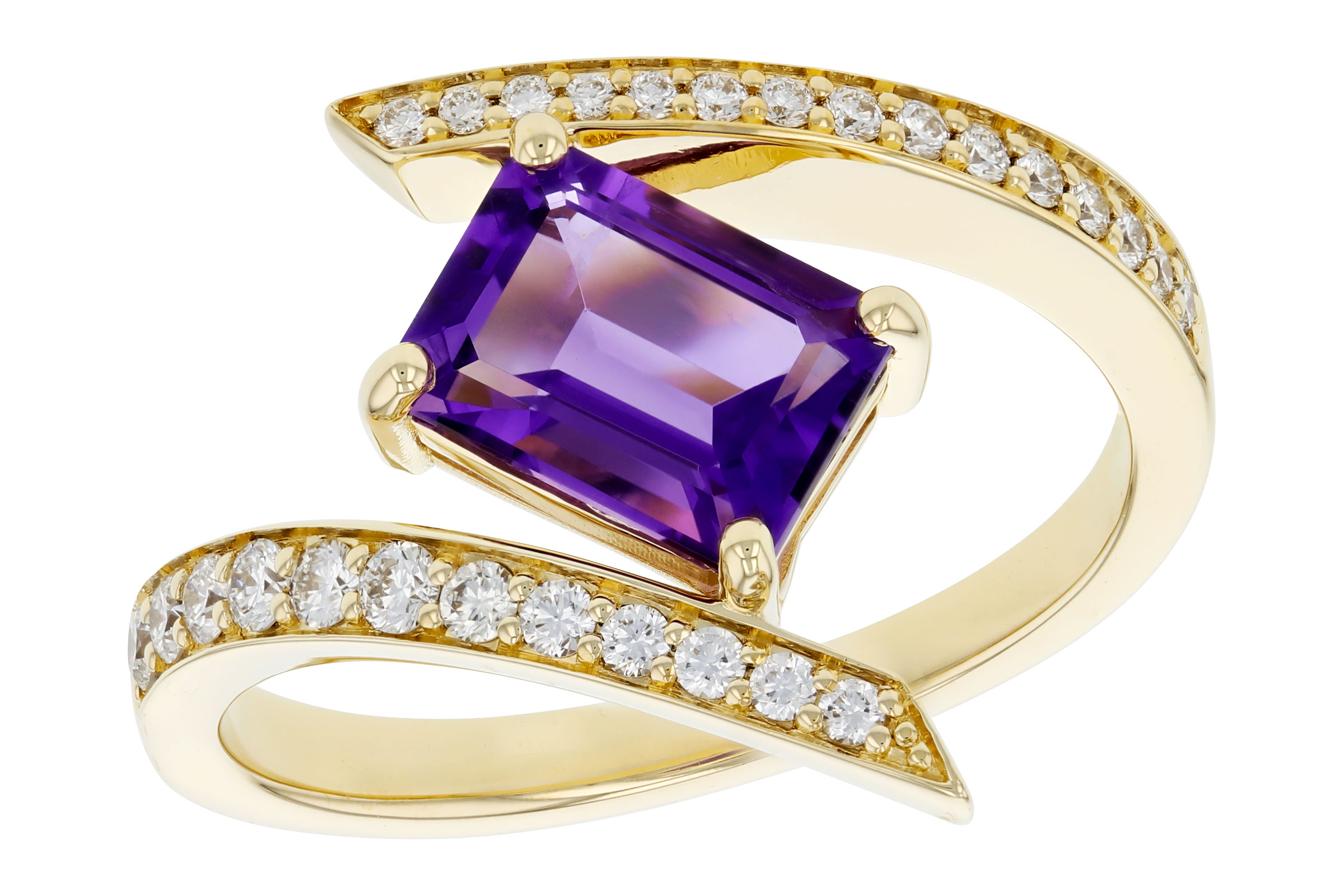 L330-39694: LDS RG 1.36 AMETHYST 1.63 TGW (8x6MM AMY)