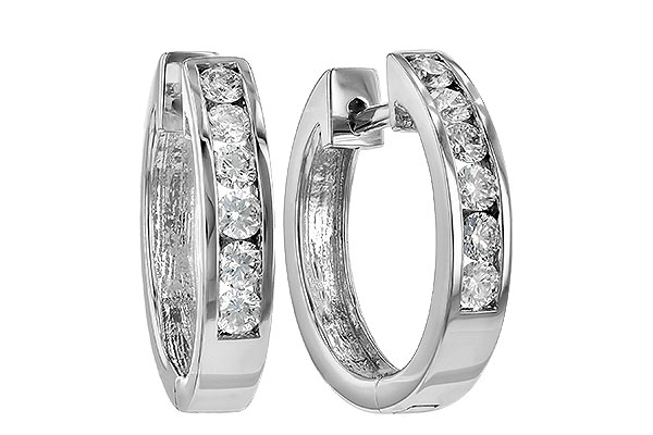 M055-84267: EARRINGS .50 TW