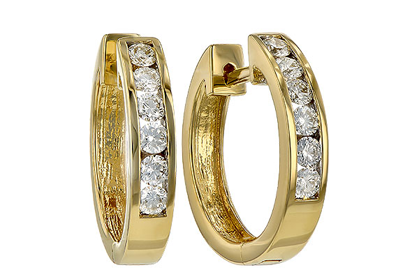 M055-84267: EARRINGS .50 TW