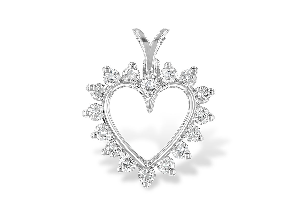 M061-30630: HEART PENDANT .45 TW