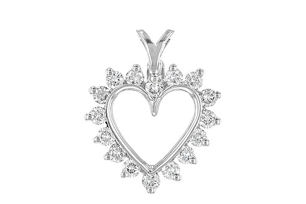 M061-30630: HEART PENDANT .45 TW