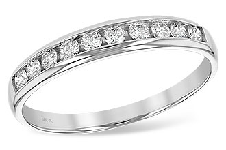 M147-69703: LDS WED RG .25 TW (10 STONES)