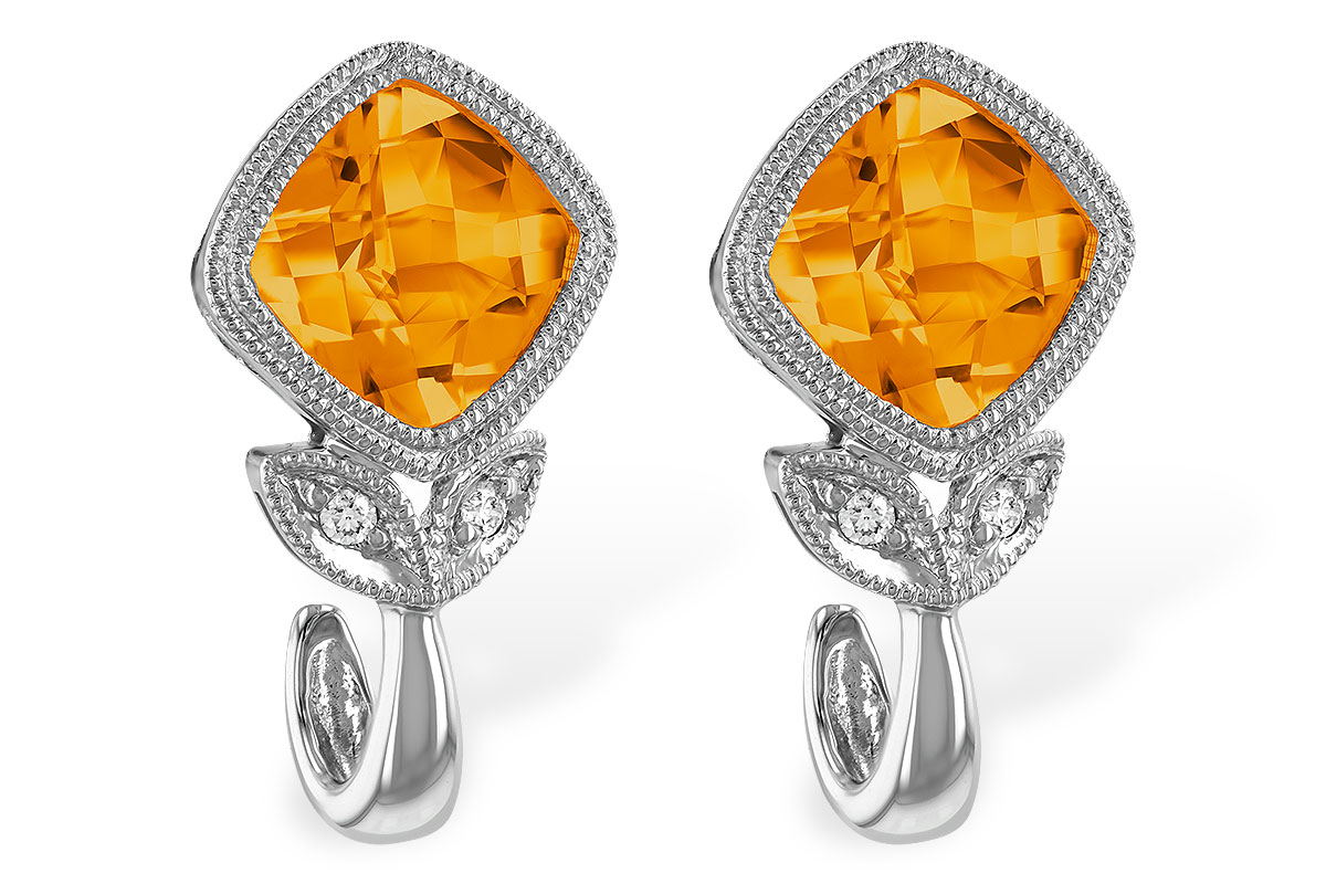 M238-62412: EARR 1.58 CITRINE 1.60 TGW