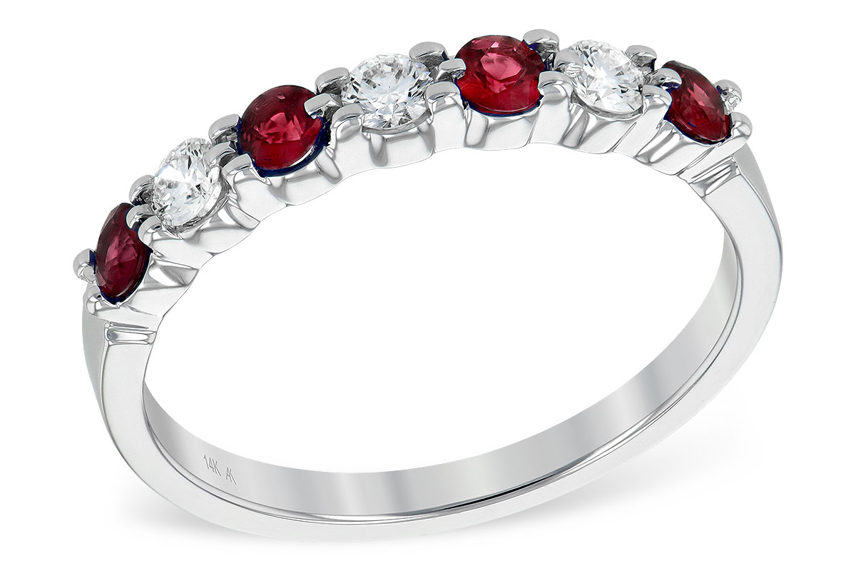 M240-44221: LDS WED RG .35 RUBY .55 TGW
