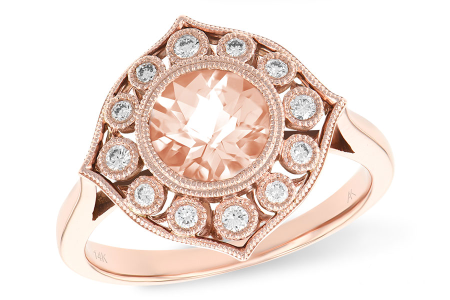 M243-13294: LDS RG .90 MORGANITE 1.05 TW