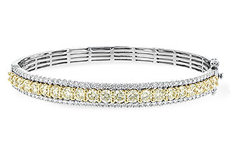 M244-03303: BANGLE 4.20 YELLOW DIAS 5.63 TW
