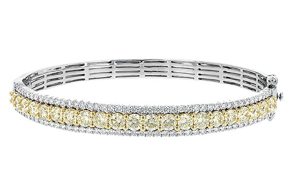 M244-03303: BANGLE 4.20 YELLOW DIAS 5.63 TW
