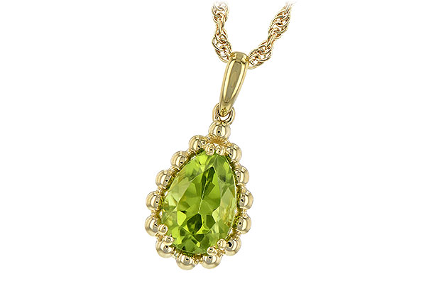 M244-04258: NECKLACE 1.30 CT PERIDOT
