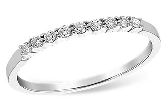 M244-05176: LDS WED RG .12 TW (9 STONES)
