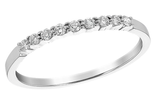 M244-05176: LDS WED RG .12 TW (9 STONES)