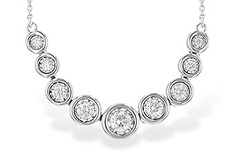 M244-97858: NECKLACE .50 TW