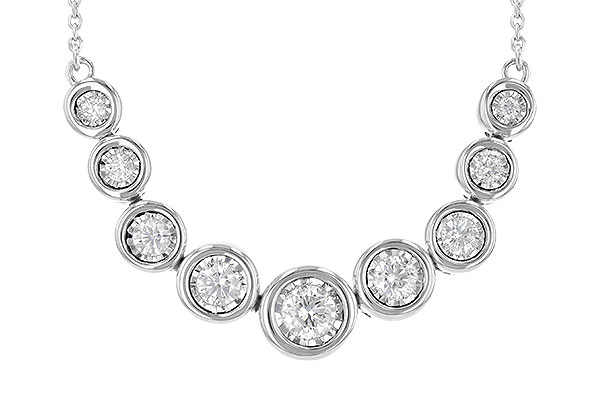 M244-97858: NECKLACE .50 TW