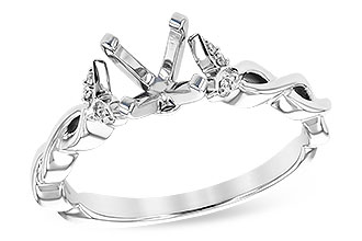 M327-66076: LDS SEMI DIA RG .04 TW