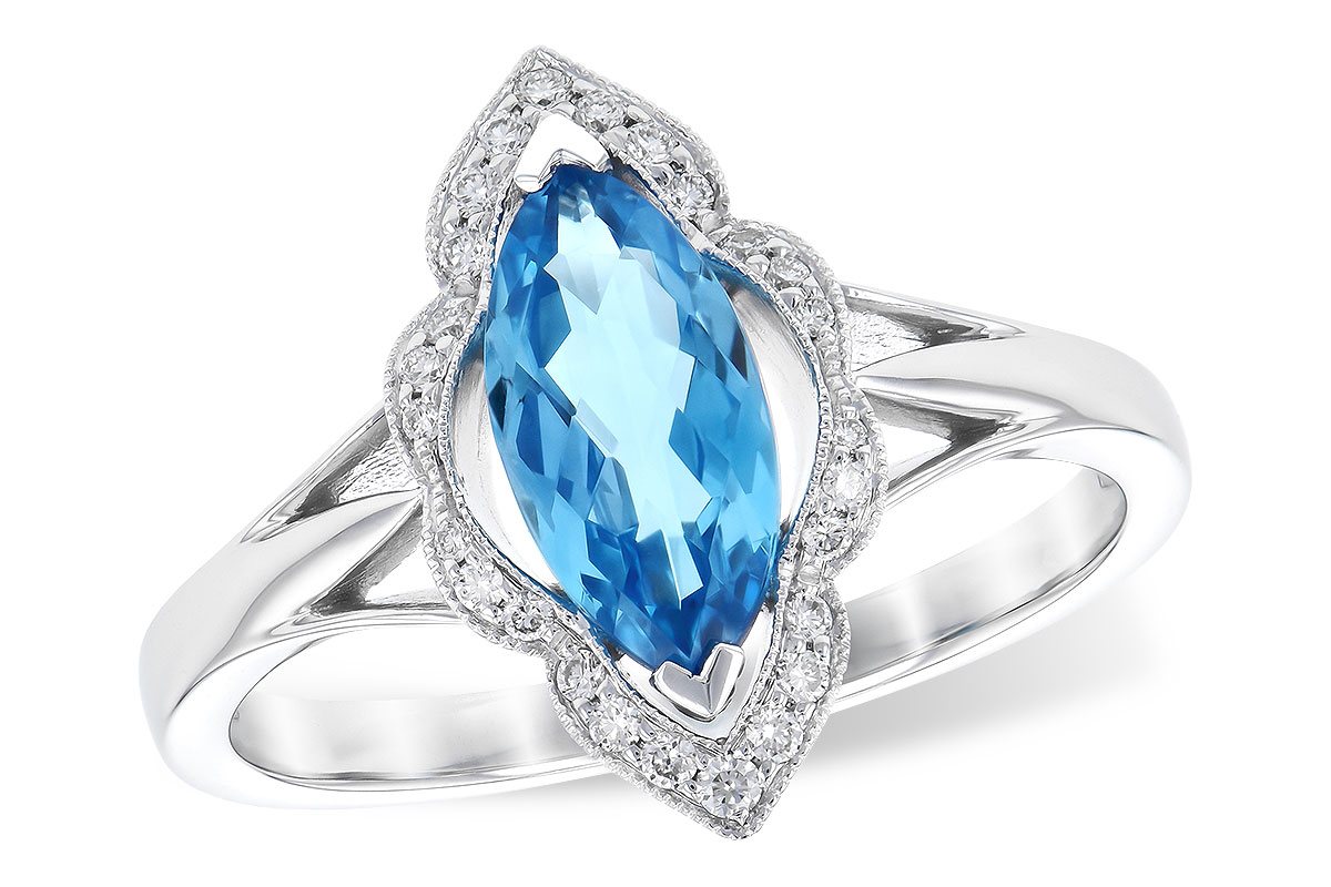 M327-70621: LDS RG 1.26 BLUE TOPAZ 1.37 TGW