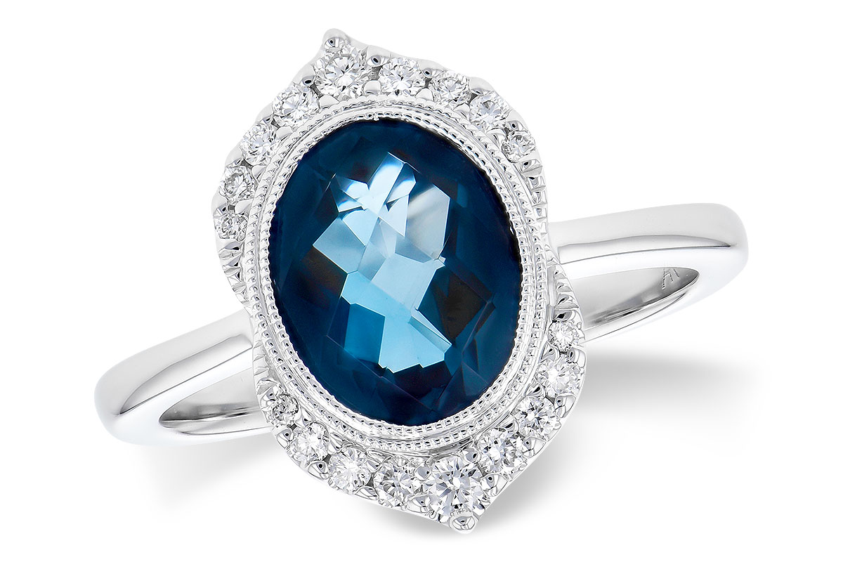 M327-71512: LDS RG 1.86 LONDON BLUE TOPAZ 2.00 TGW