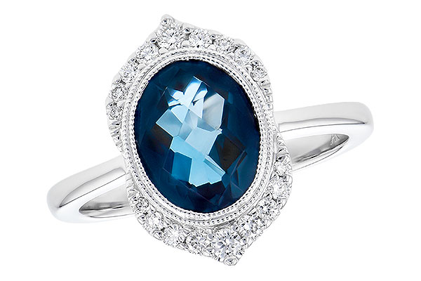M327-71512: LDS RG 1.86 LONDON BLUE TOPAZ 2.00 TGW