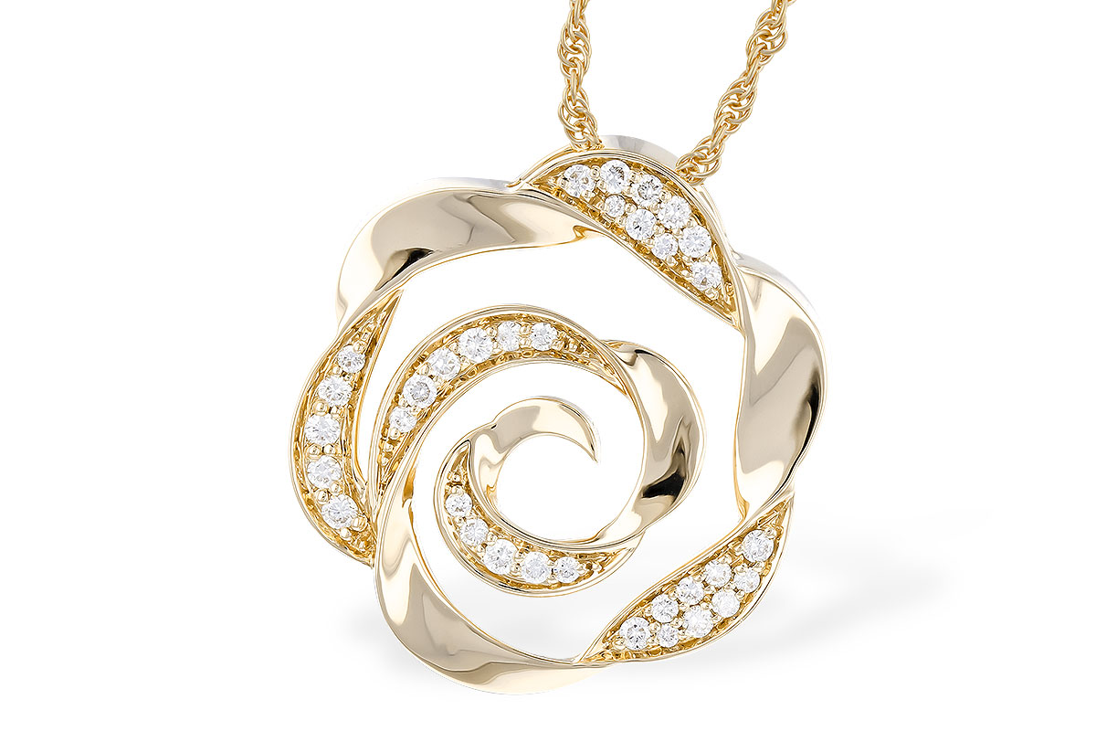 M328-57849: NECKLACE .20 TW