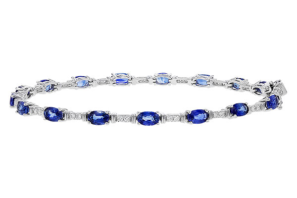 M329-47903: BRACELET 4.92 SAPPHIRE 5.24 TGW (7")
