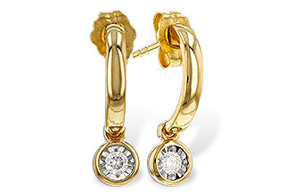 M329-52412: EARRINGS .10 TW