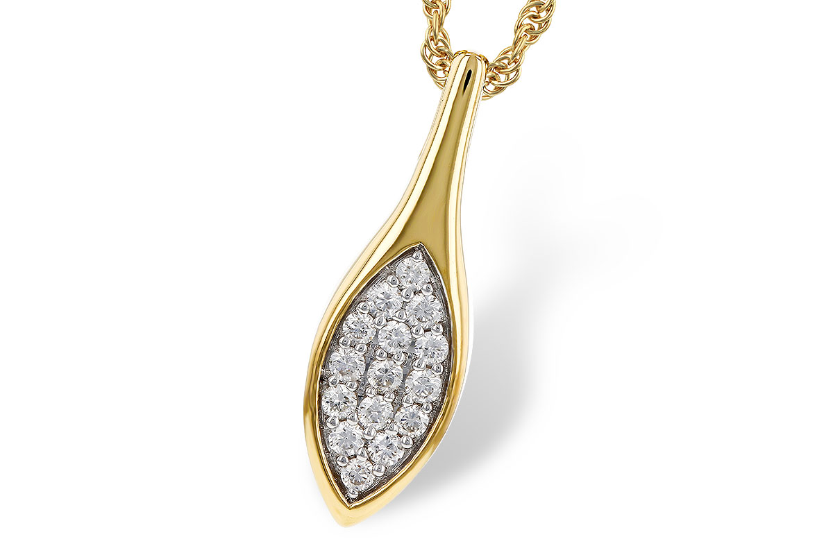 M329-52449: NECKLACE .20 TW