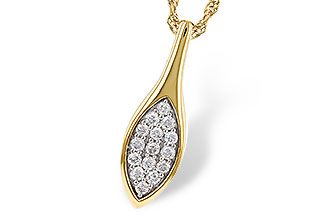 M329-52449: NECKLACE .20 TW