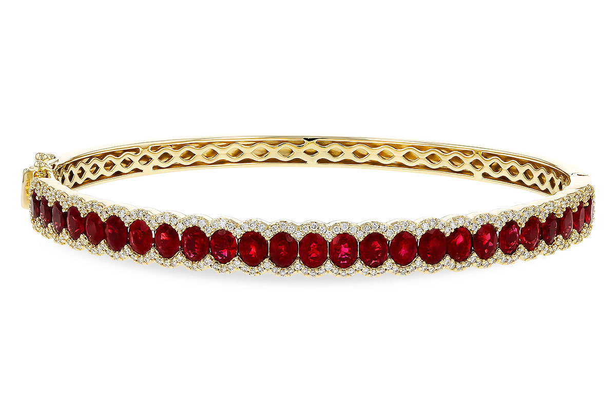 M329-53276: BANGLE 5.04 TW RUBY 5.60 TGW