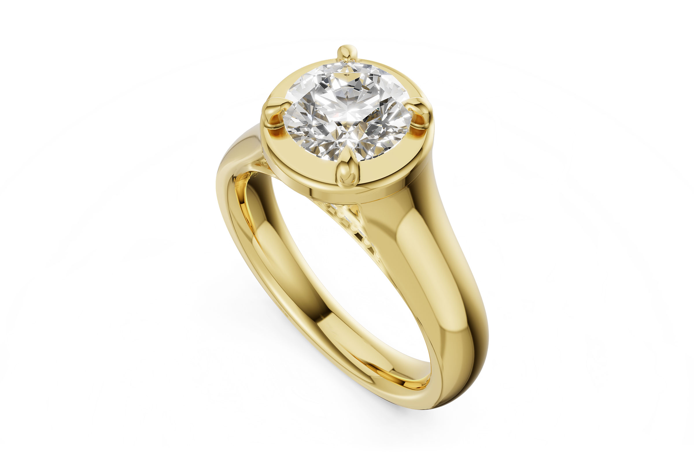 M330-36985: LDS SEMI DIA RG .09 TW