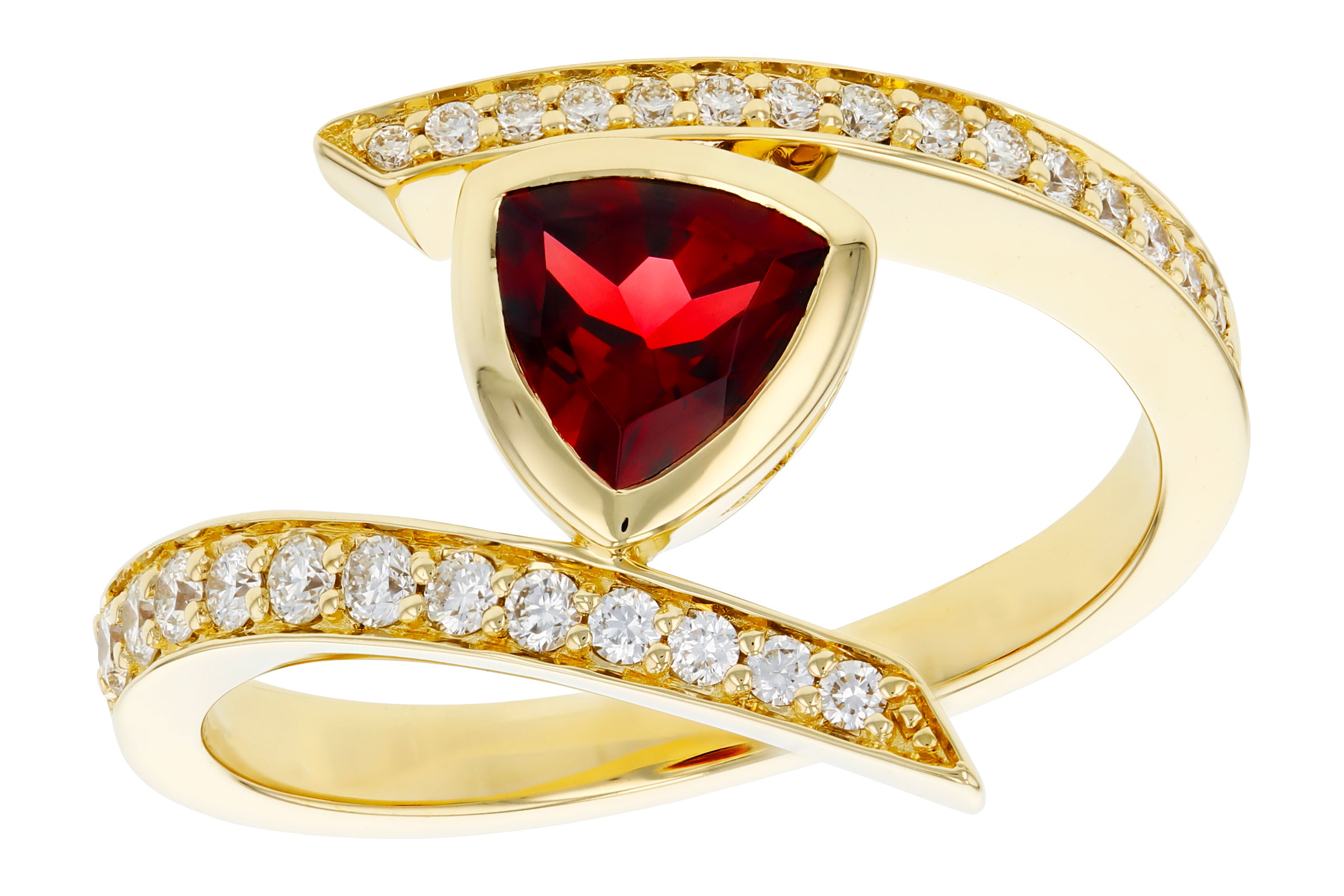 M330-39685: LDS RG .84 GARNET 1.08 TGW (6MM GAR)